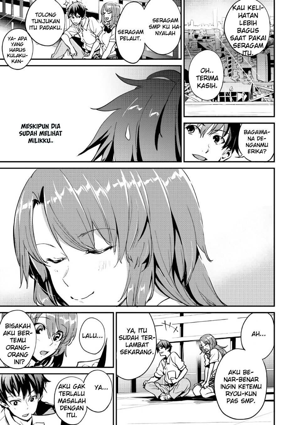 B Group no Shounen X Chapter 14 Bahasa Indonesia